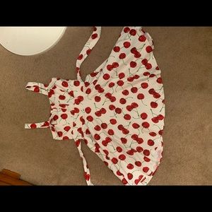 Cute dress with cherries